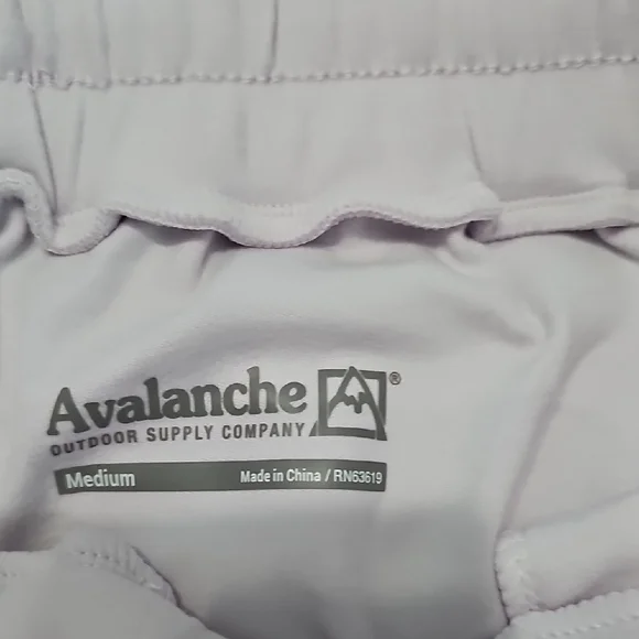 Avalanche Light Purple High Waisted Joggers Size M NWT - Picture 6 of 9